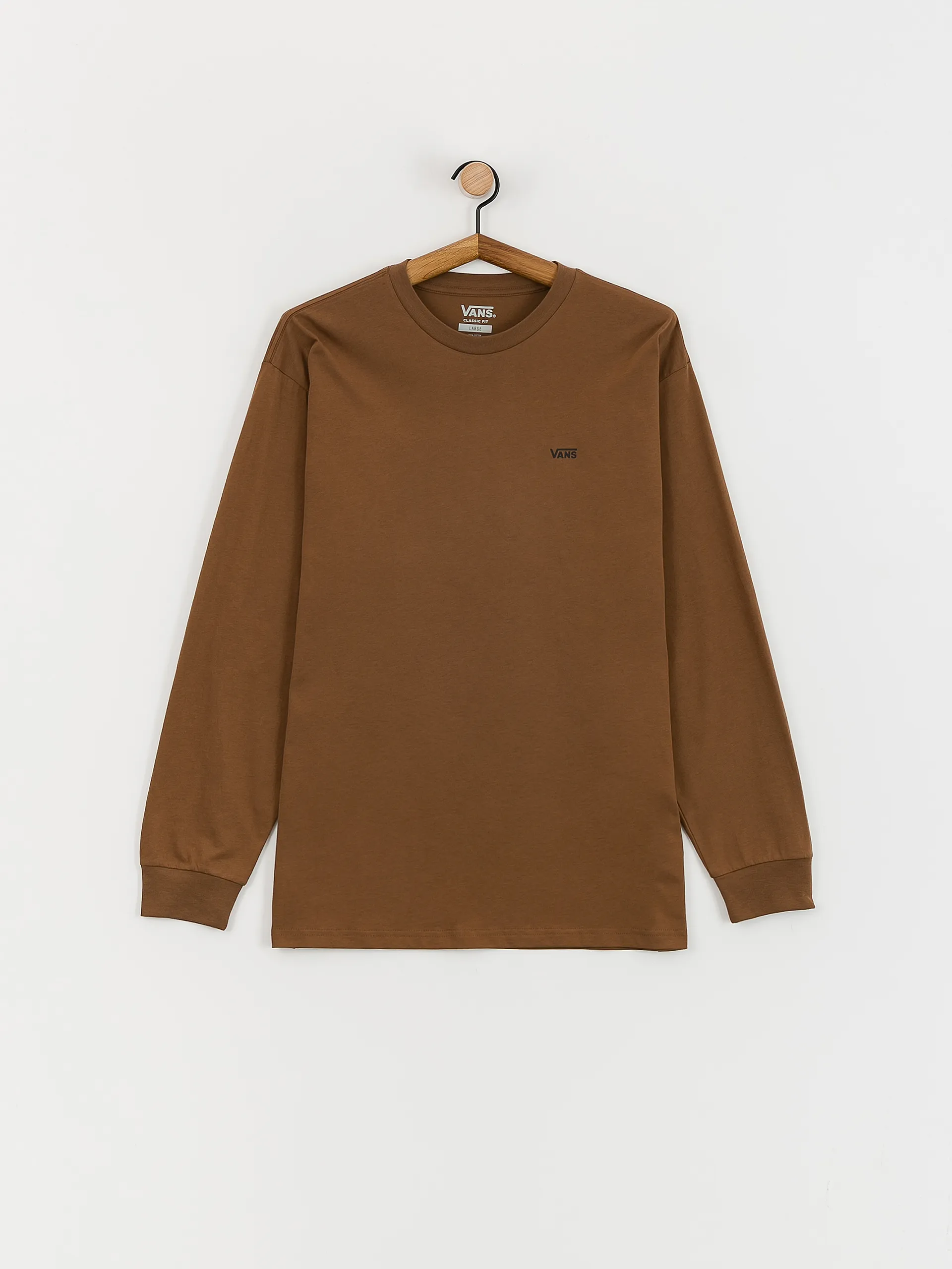 Vans Left Chest Hit Longsleeve (coffee liquer/black)