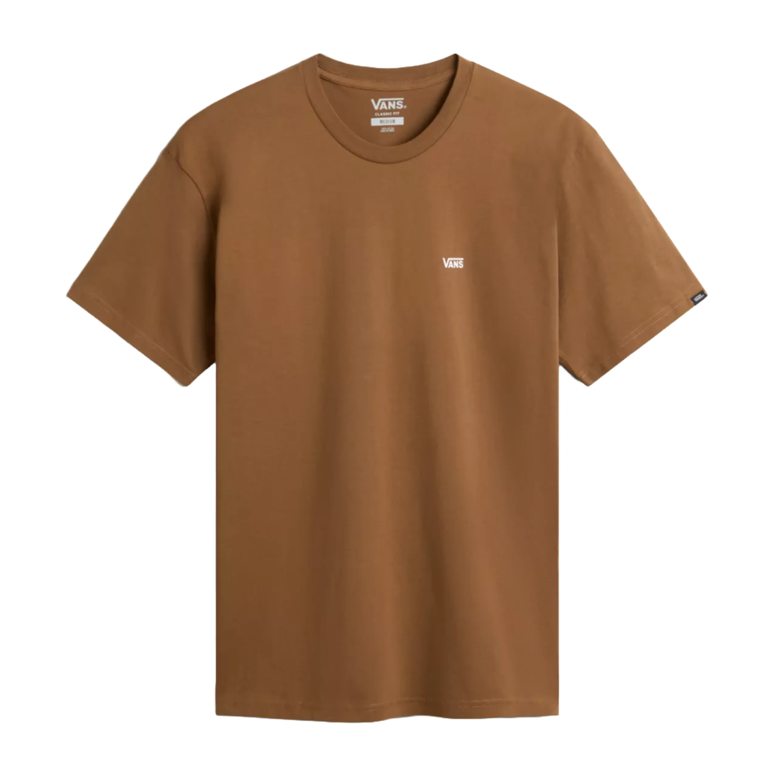 Vans Left Chest Logo T-Shirt - Coffee exclusive at Remix