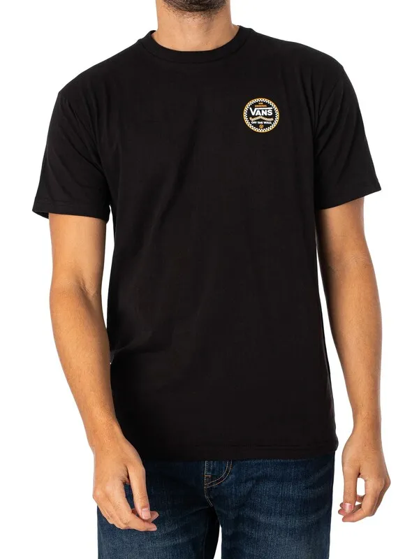 Vans Lokkit Back Logo Graphic T-Shirt - Black