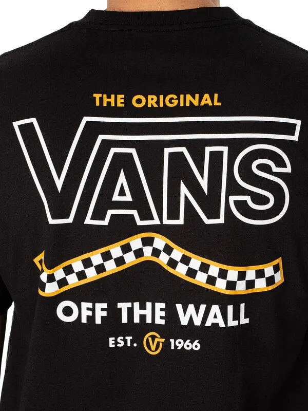 Vans Lokkit Back Logo Graphic T-Shirt - Black