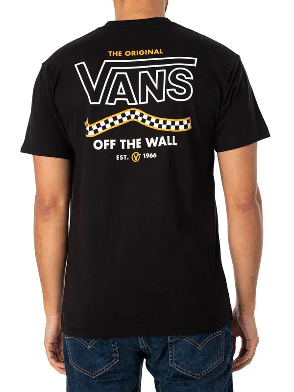 Vans Lokkit Back Logo Graphic T-Shirt - Black