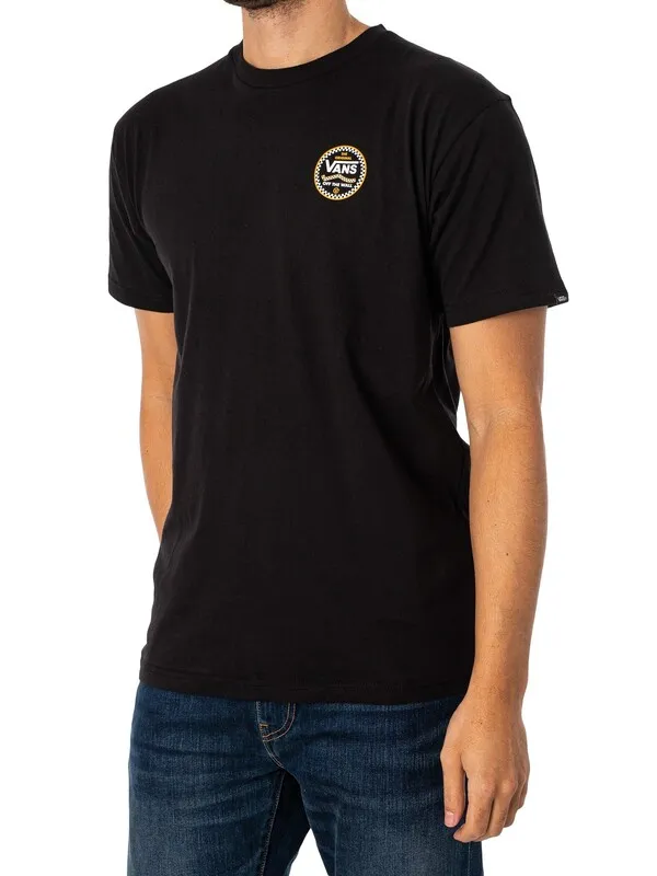 Vans Lokkit Back Logo Graphic T-Shirt - Black