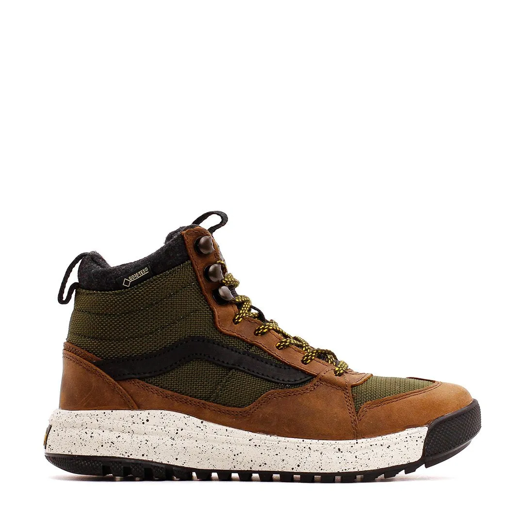 Vans Men Ultrarange MTE Hi GoreTex Green Brown VN0A4BIZ20A