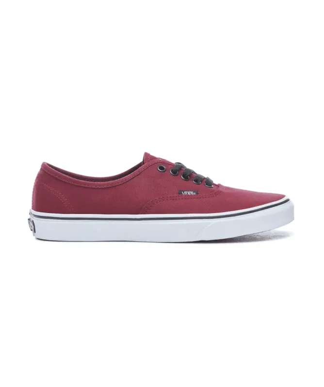 Vans Mens Authentic Lace Up Trainers | Port Royale/Black