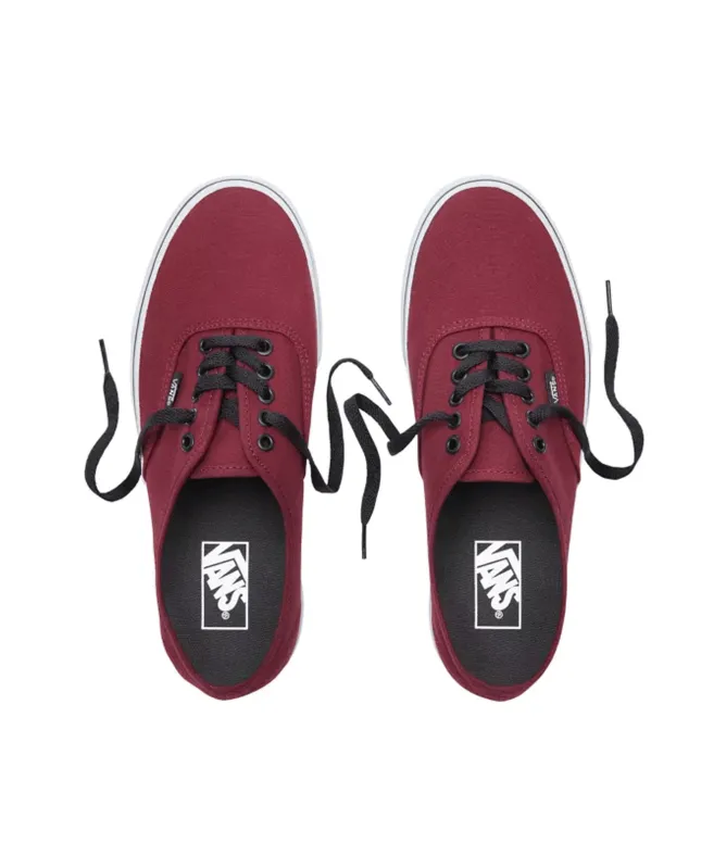 Vans Mens Authentic Lace Up Trainers | Port Royale/Black