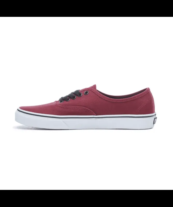 Vans Mens Authentic Lace Up Trainers | Port Royale/Black