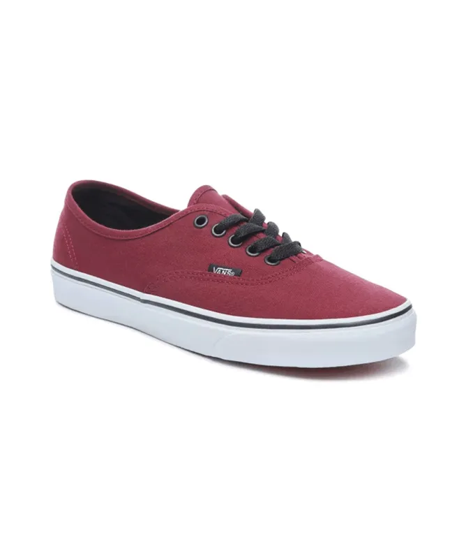 Vans Mens Authentic Lace Up Trainers | Port Royale/Black