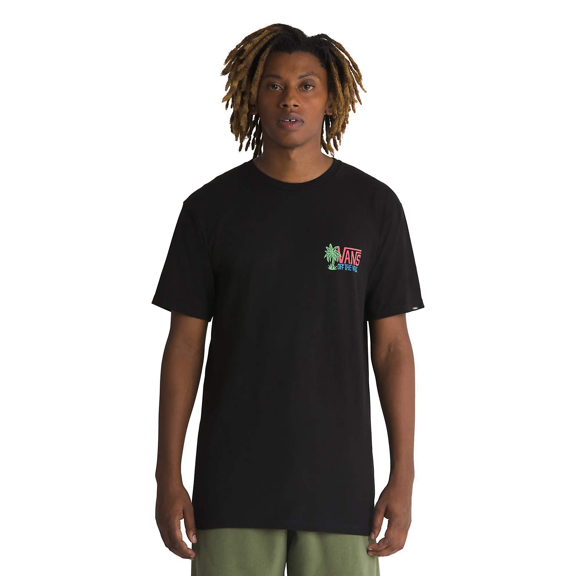 VANS PALM LINES SS TEE BLACK