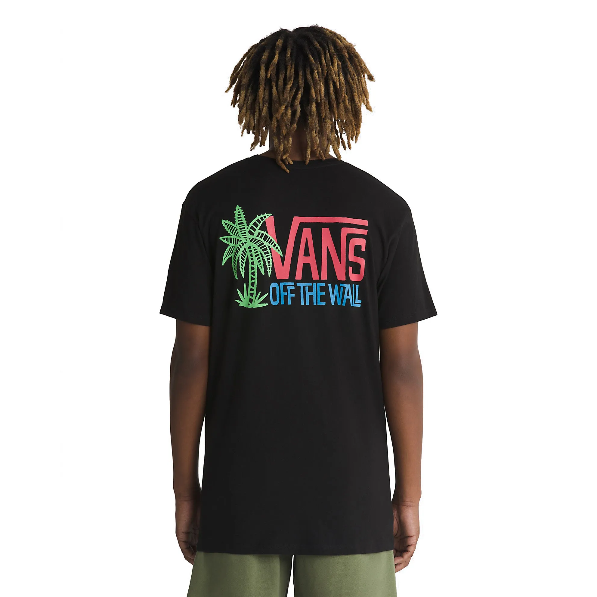 VANS PALM LINES SS TEE BLACK