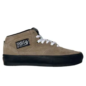 VANS PIG SUEDE SKATE HALF CAB OLIVE ANDBLACK