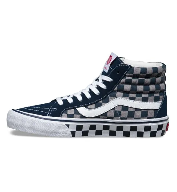 Vans SK8-HI Reissue '83 Checker Blue Grey 50th Anniversary Ltd