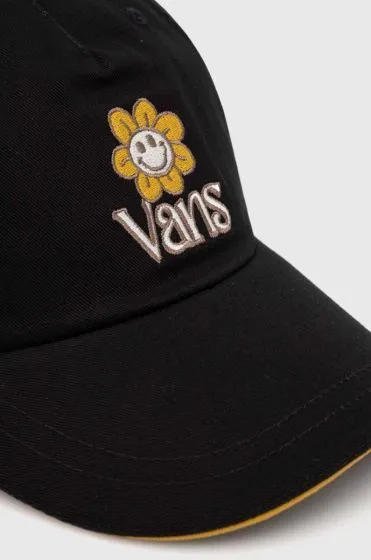 Vans Smiling Flower High Standard 1966 Cap - Black