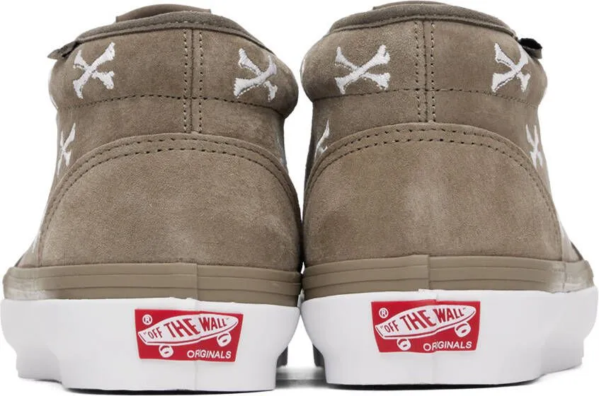 Vans Taupe WTAPS Edition OG Chukka LX Sneakers