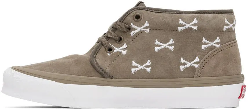 Vans Taupe WTAPS Edition OG Chukka LX Sneakers