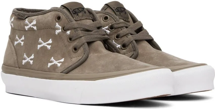 Vans Taupe WTAPS Edition OG Chukka LX Sneakers