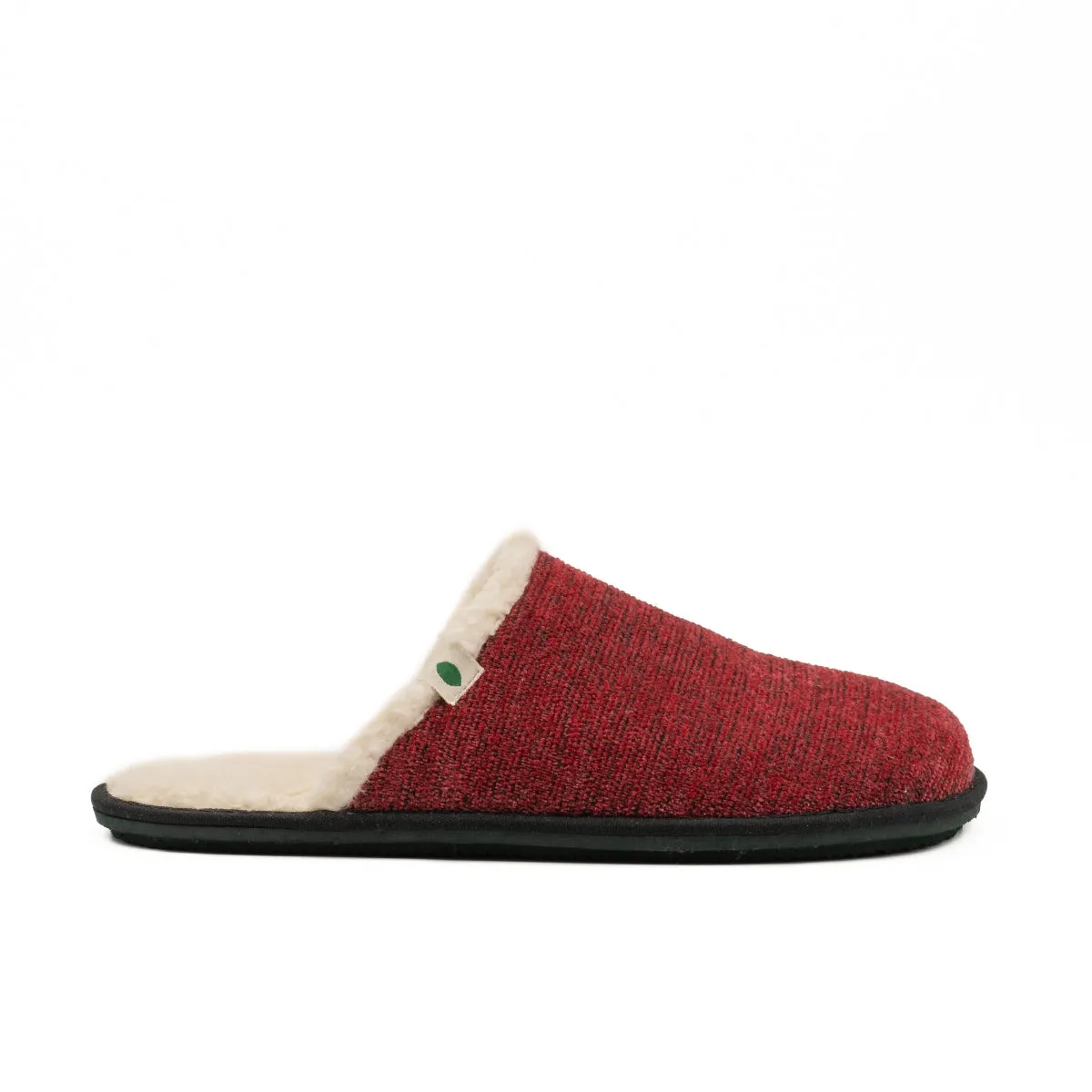 Vegan home slipper bourdeaux SUS007