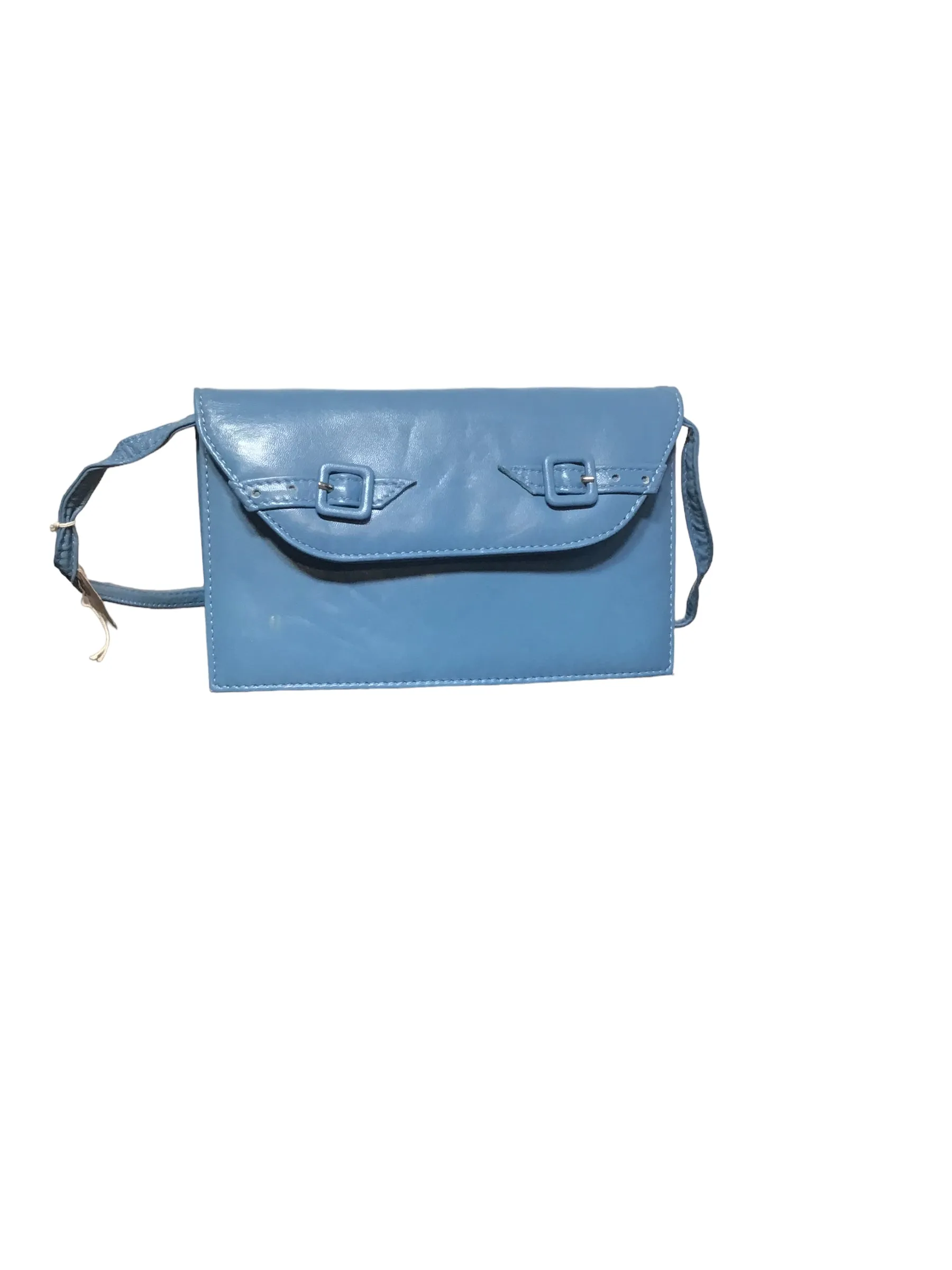 Vera Pelle Blue Bag (W23x14cm)