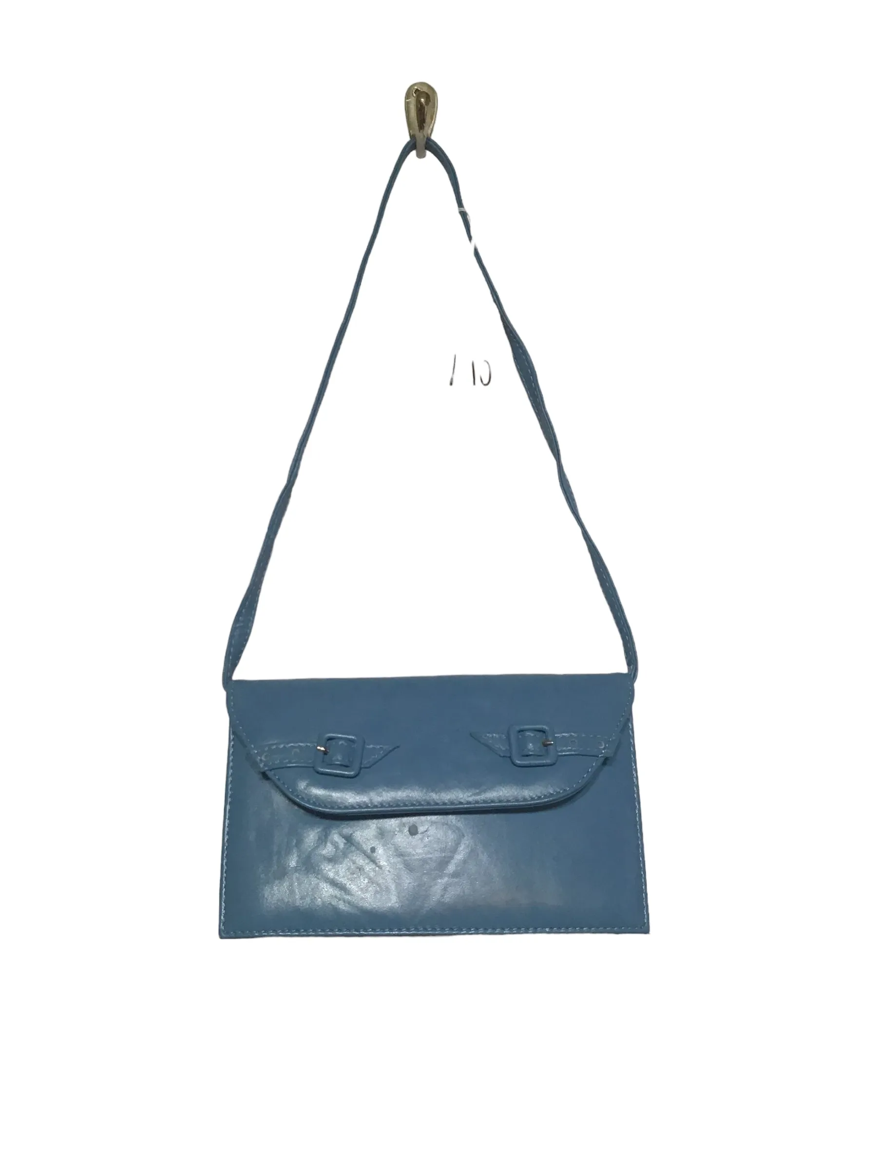 Vera Pelle Blue Bag (W23x14cm)