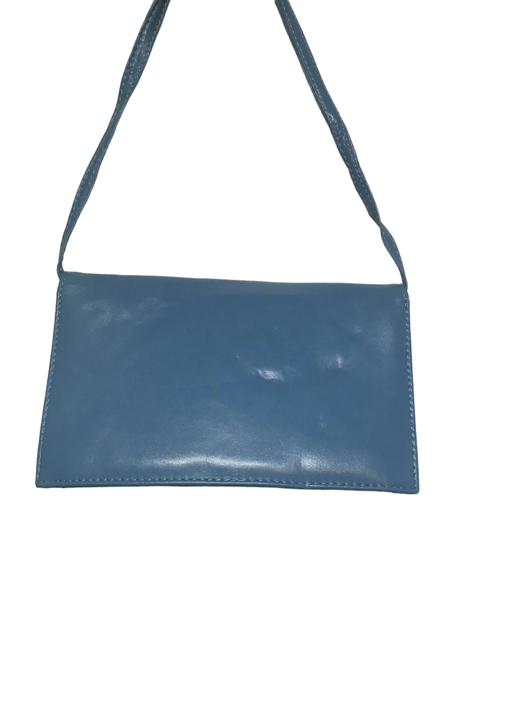 Vera Pelle Blue Bag (W23x14cm)