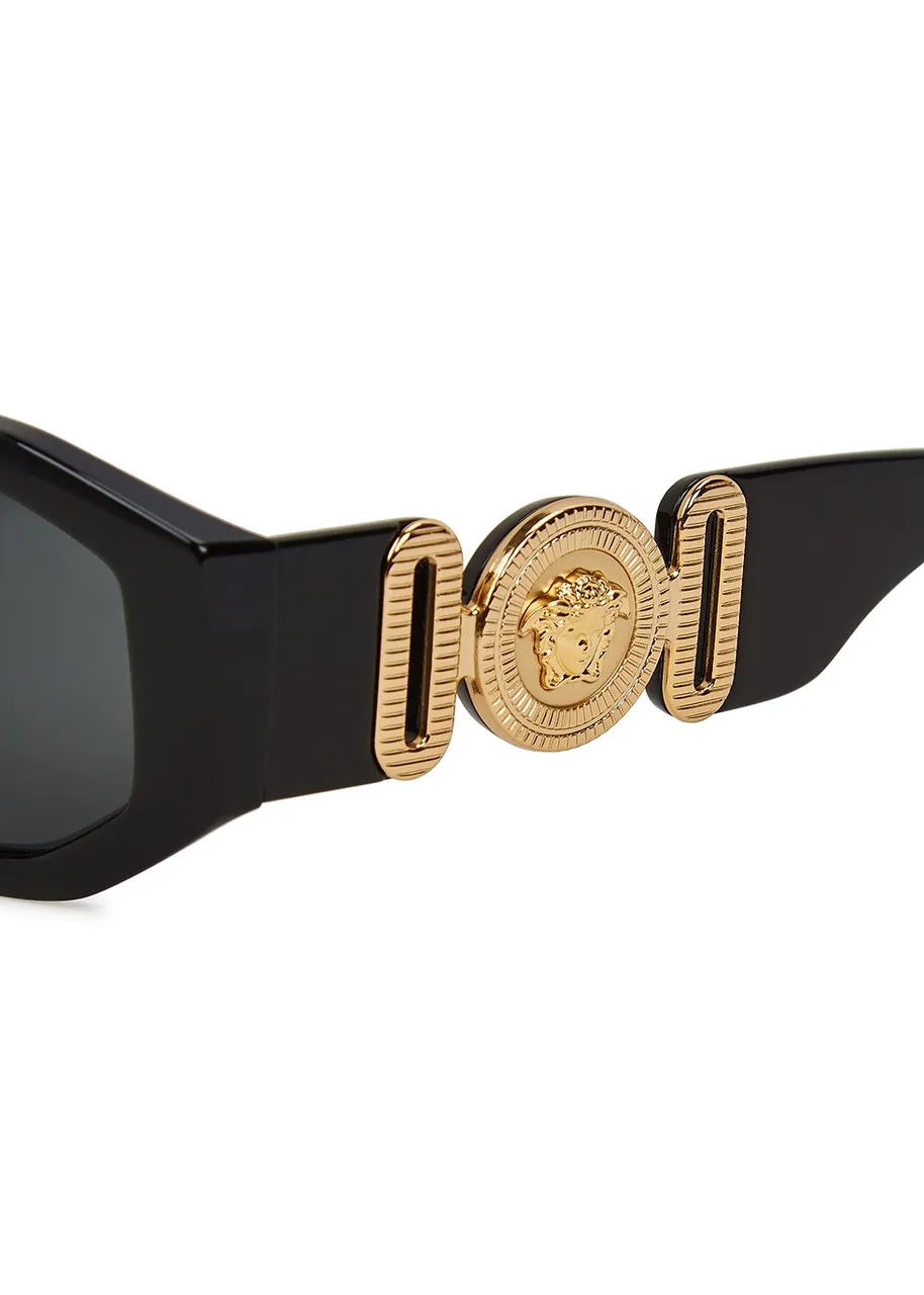 VERSACE Rectangle-frame sunglasses -                         -                     -                