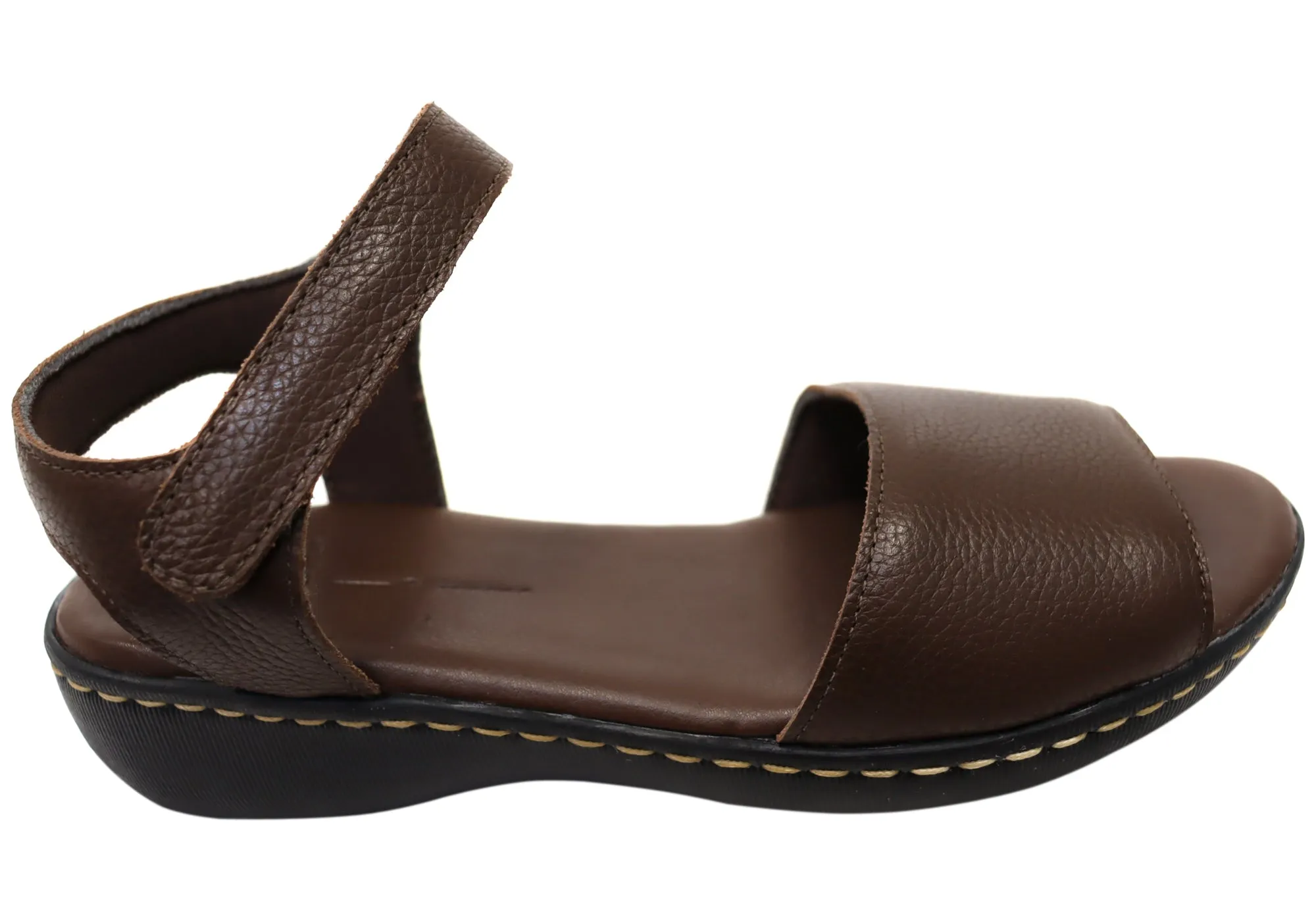 Via Paula Greta Womens Brazilian Comfortable Leather Sandals