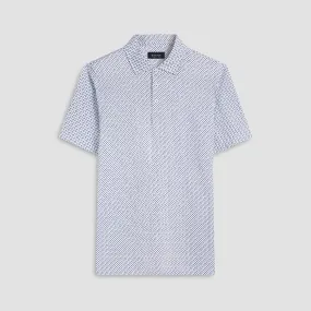 Victor Geometric Print OoohCotton Polo