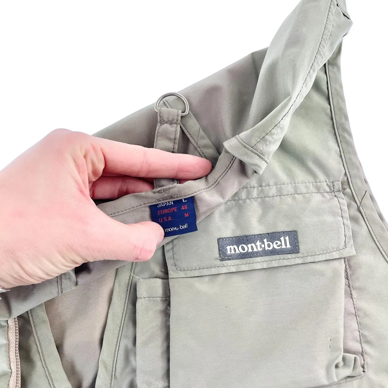 Vintage Montbell pocket tactical vest size S