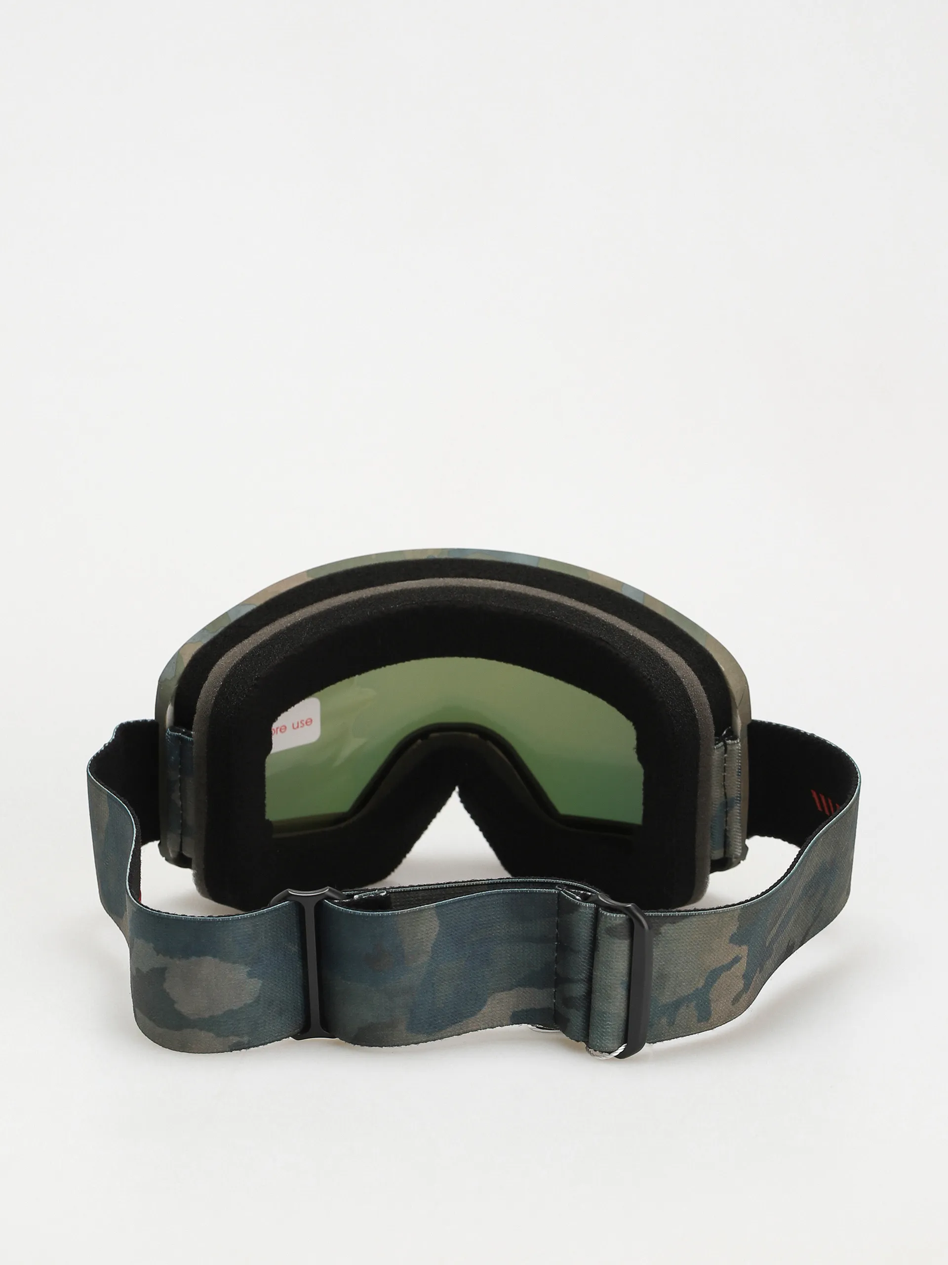 Volcom Garden Goggles (cloudwash camo/red chrome+bl yellow)