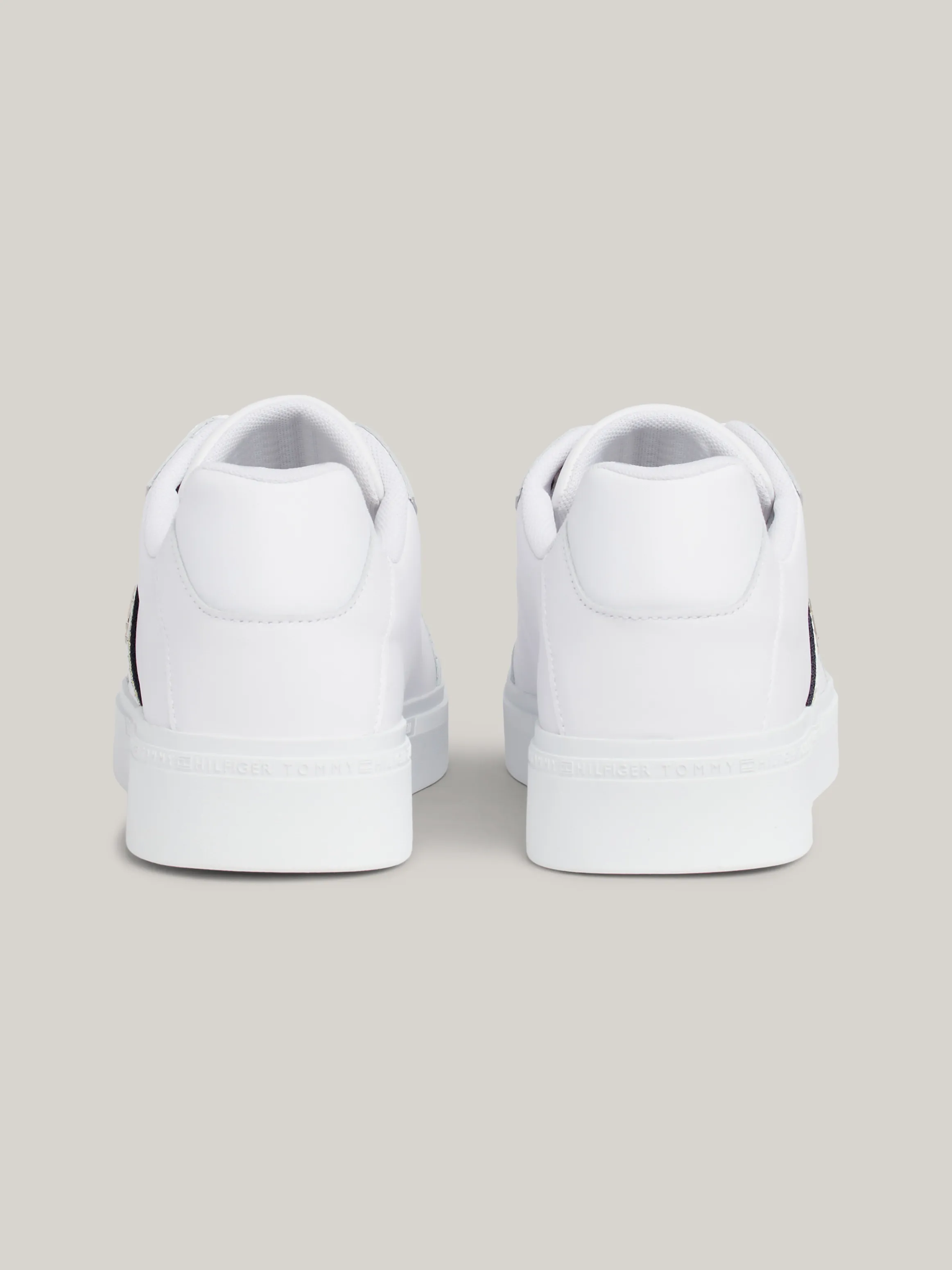 Webbing Leather Court Trainers | Sneakers | Tommy Hilfiger