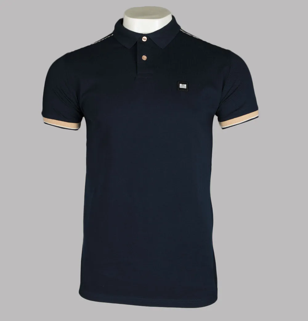 Weekend Offender Sakai Polo Shirt Navy