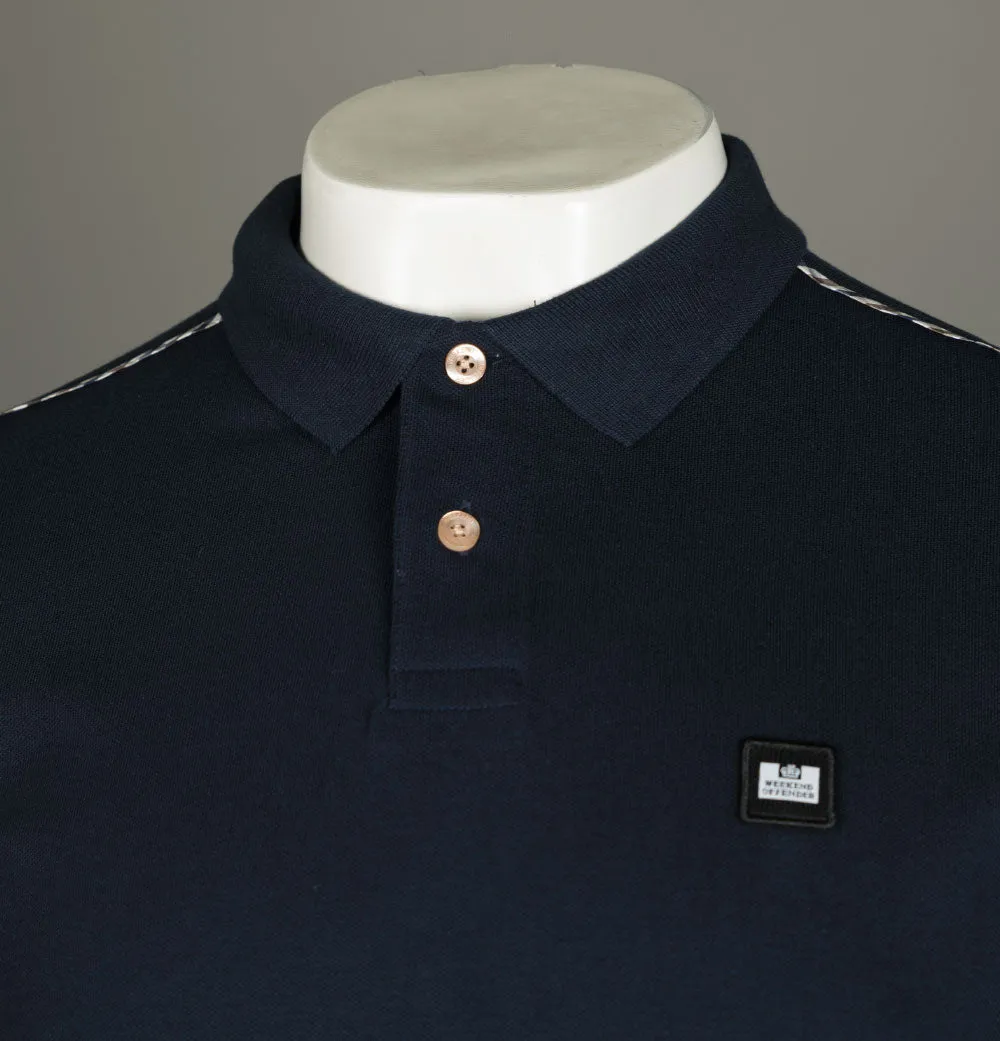 Weekend Offender Sakai Polo Shirt Navy