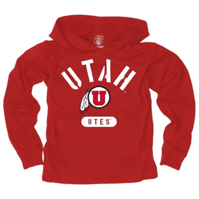 Wes and Willy Kids Utah Utes Feely Hoodie