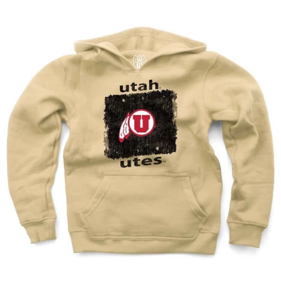 Wes and Willy Toddler Utah Utes Tatted Hoodie