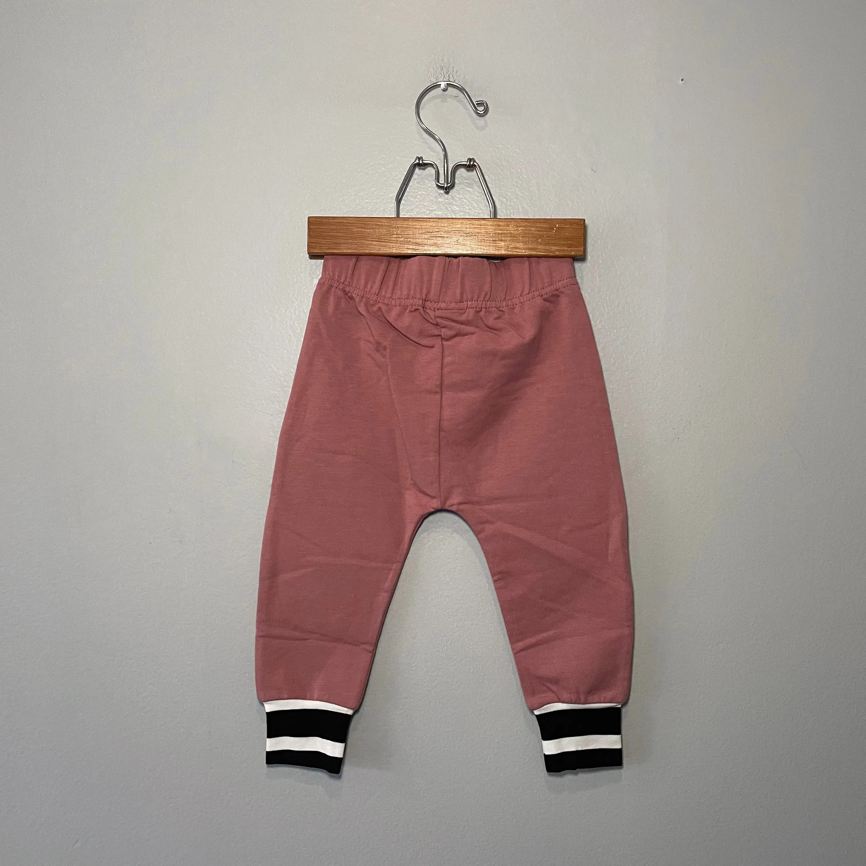 Whistle & Flute / Bamboo Joggers - Porcini / 12-18M - New with tag