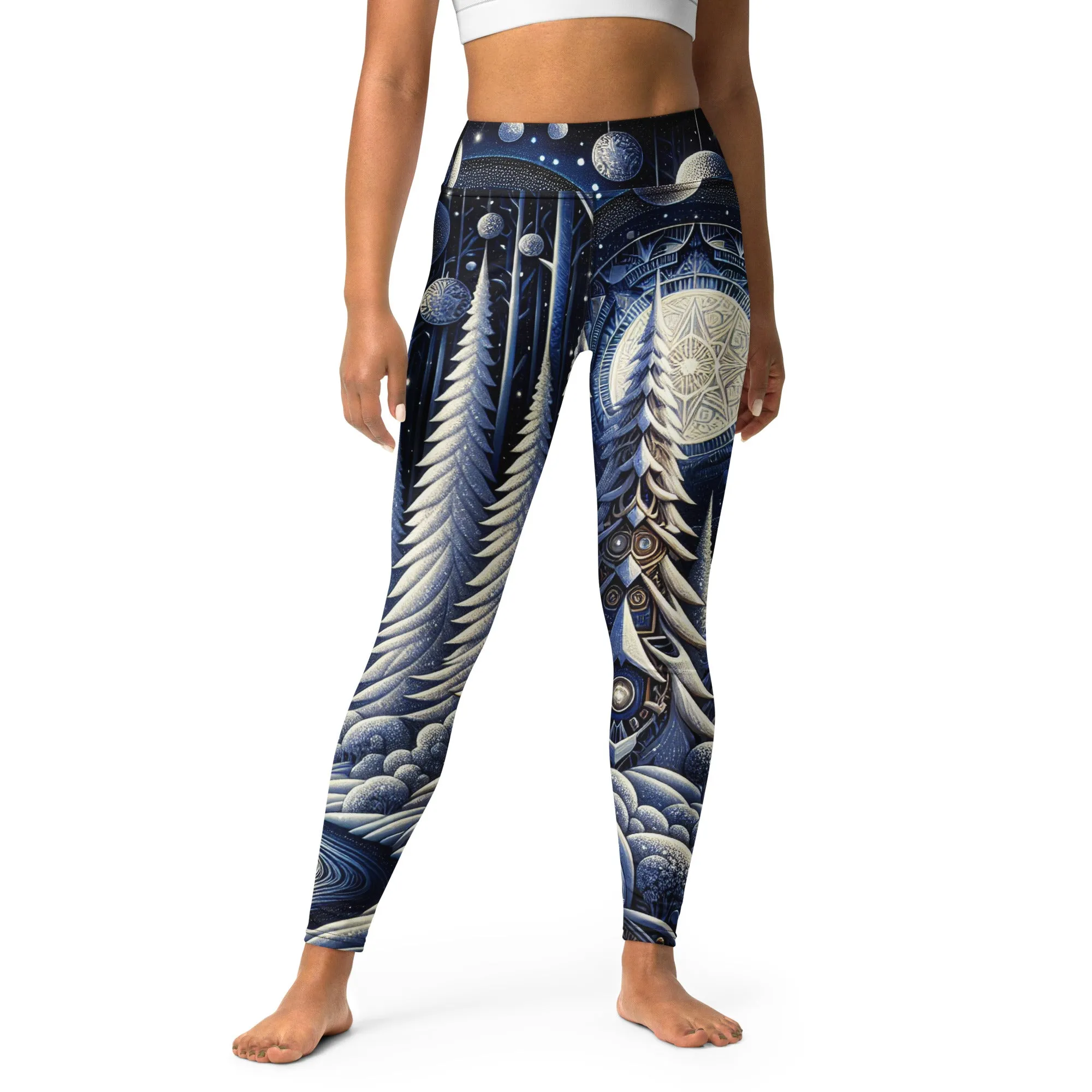 Winter Wonderland Yoga Leggings