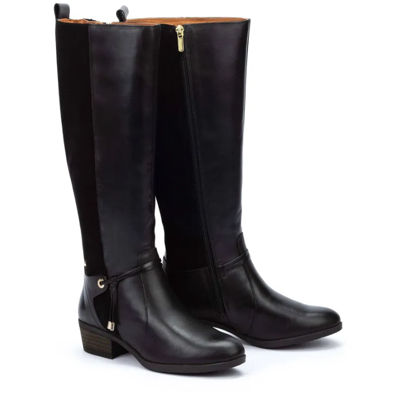 Women’s Pikolinos Daroca Extra Wide Shaft Tall Boot – Black