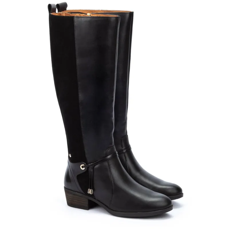 Women’s Pikolinos Daroca Extra Wide Shaft Tall Boot – Black