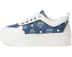 Women's MCM Skyward Vintage Monogram Low Top Sneakers