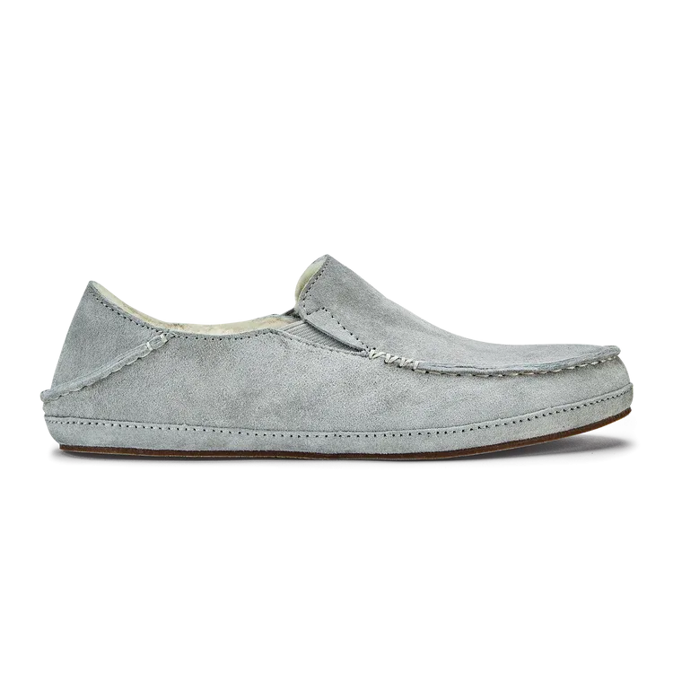 Women's Olukai Nohea Slipper Color: Pale Grey