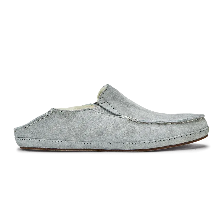 Women's Olukai Nohea Slipper Color: Pale Grey