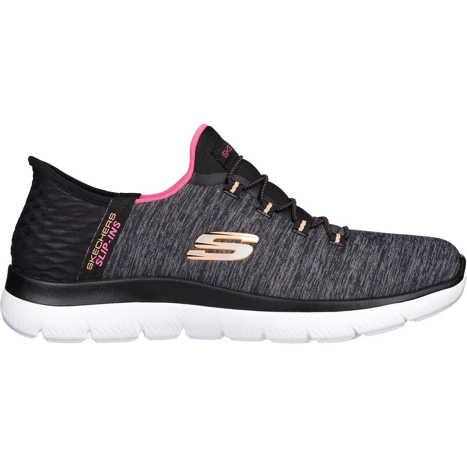 Women's Wide Fit Skechers 149937 Summits Dazzling Haze Sneakers