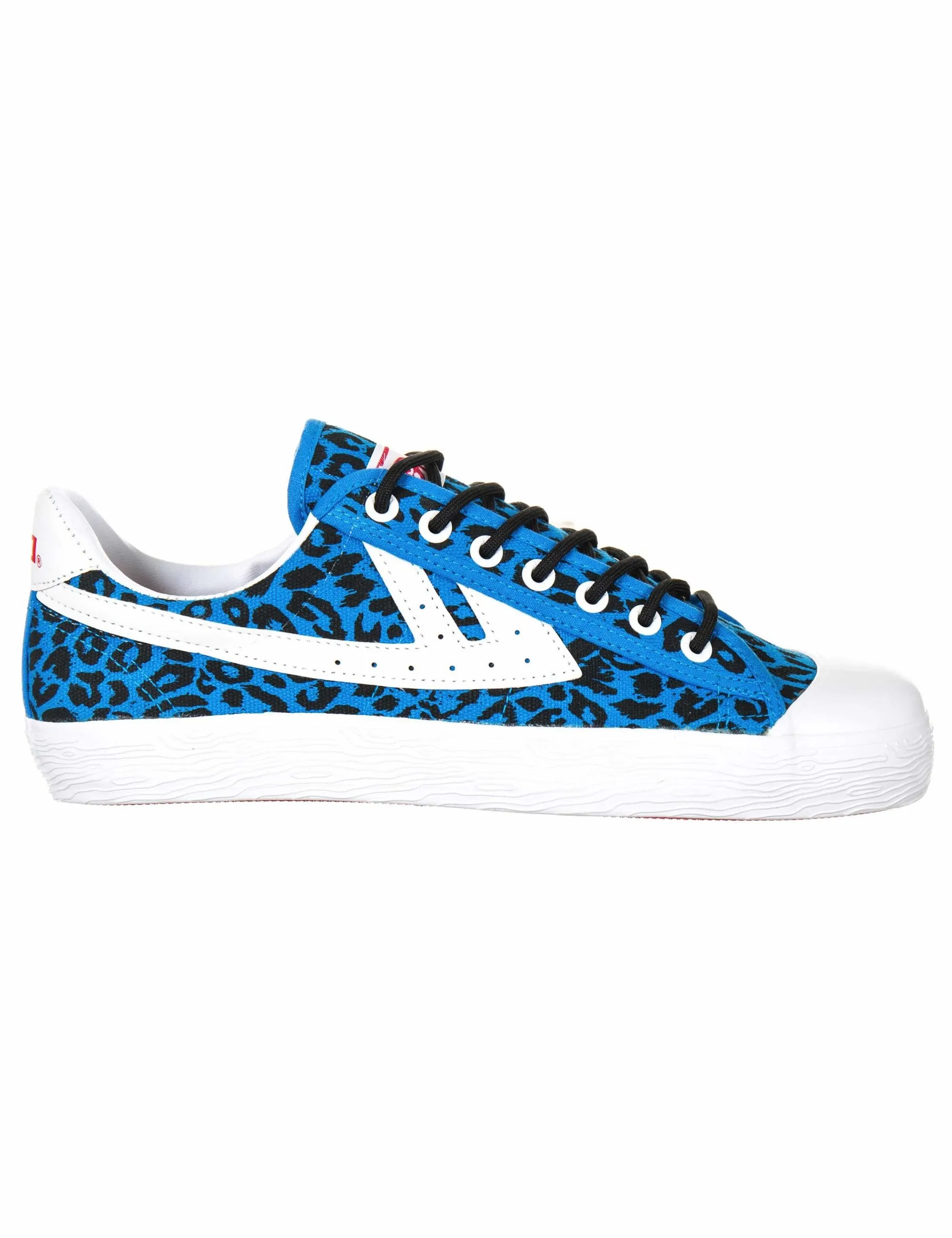 x Warrior Lo Trainers - Leopard Sky Azure