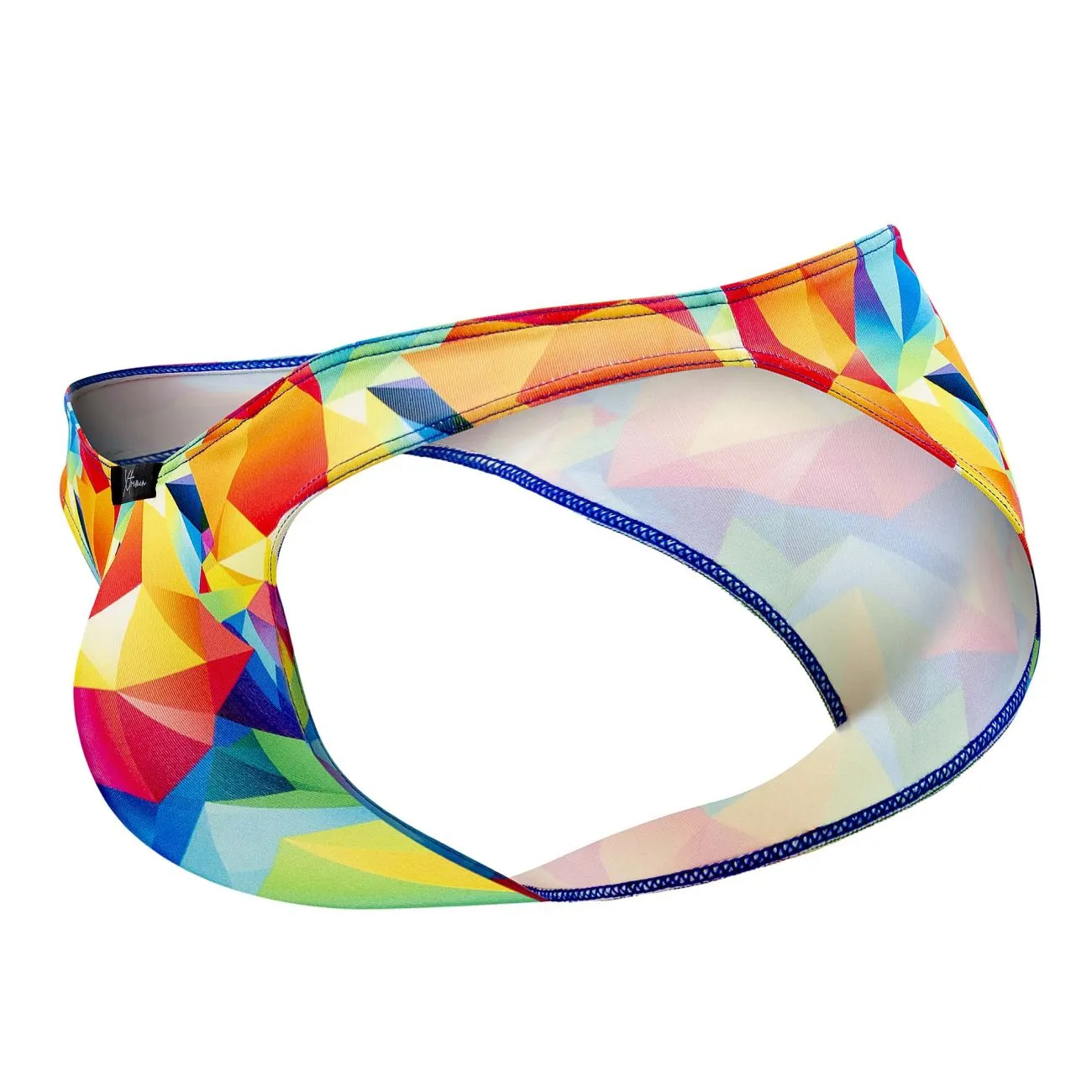 Xtremen Printed Microfiber Bikini - Rainbow Prism