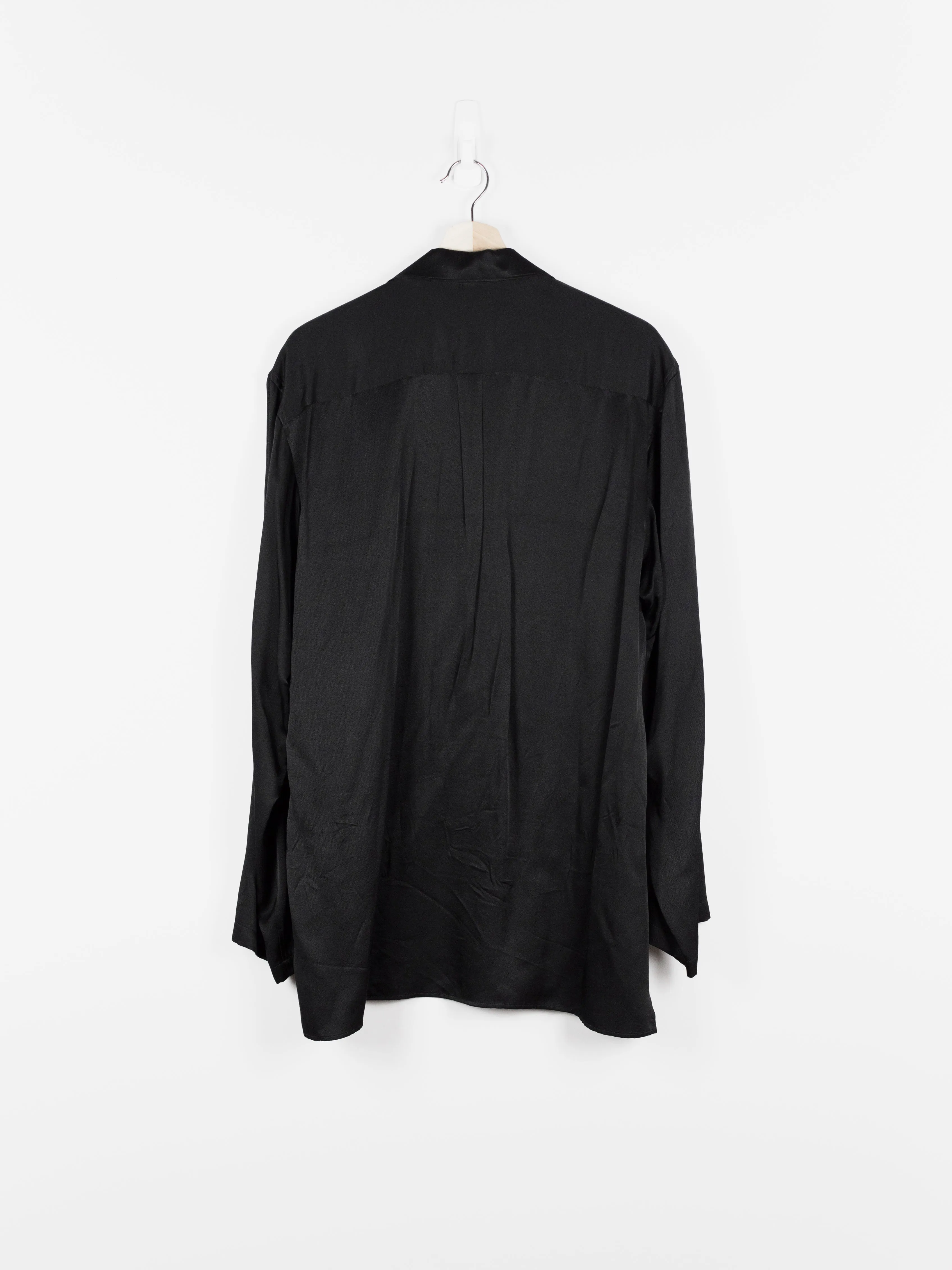 Yohji Yamamoto Pour Homme SS17 Pullover X Patchwork Silk Shirt