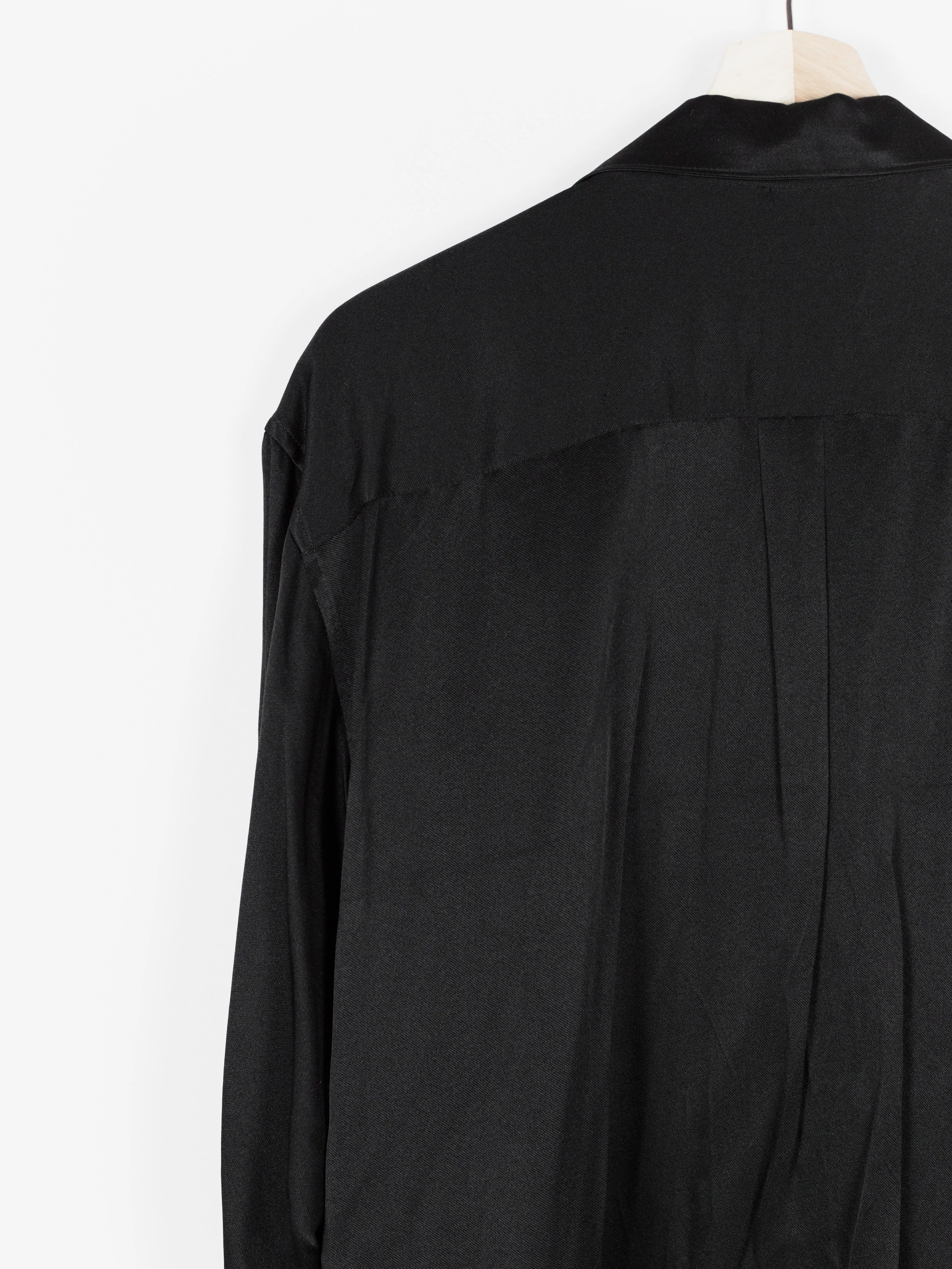 Yohji Yamamoto Pour Homme SS17 Pullover X Patchwork Silk Shirt